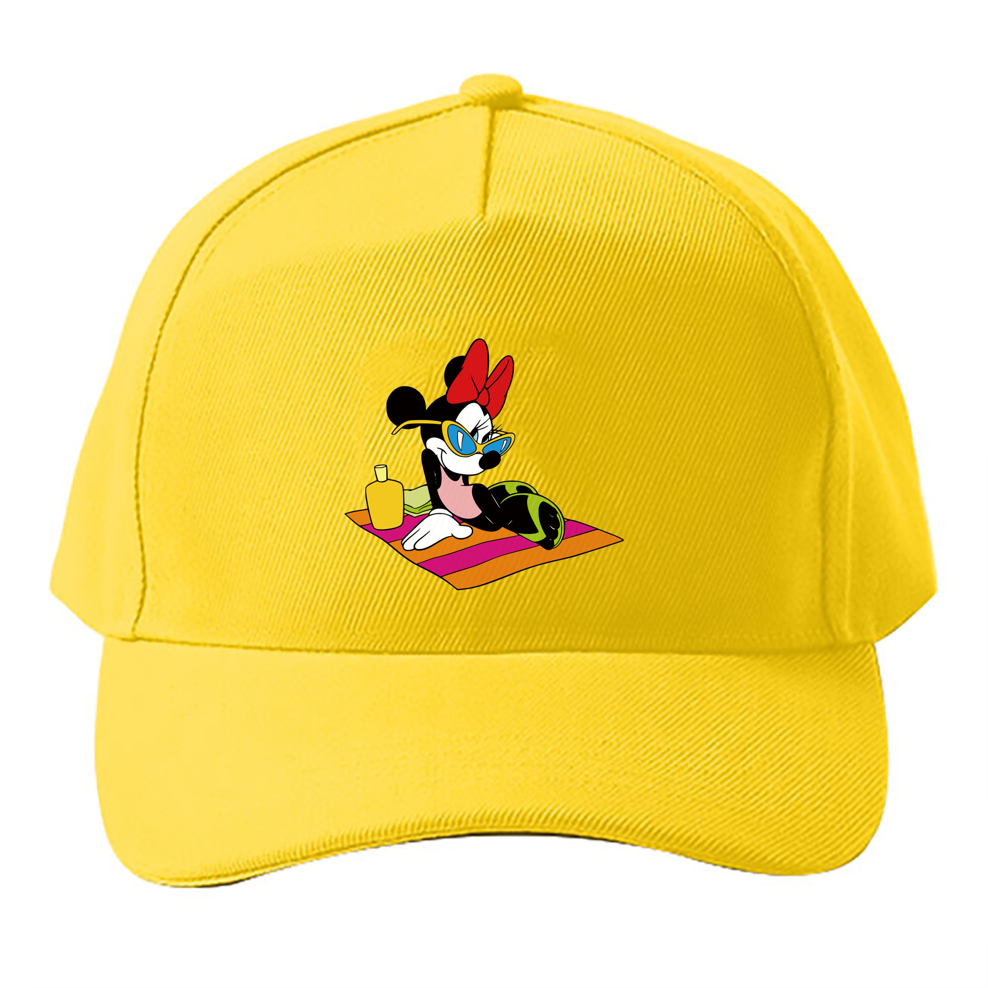 （画像用） ミッキーマウス Mickey Mouse ベースボールキャップ 綿100％ 男女兼用 帽子 スポーツ